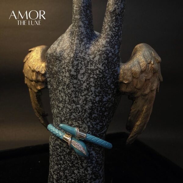 Leather Snake Bracelet