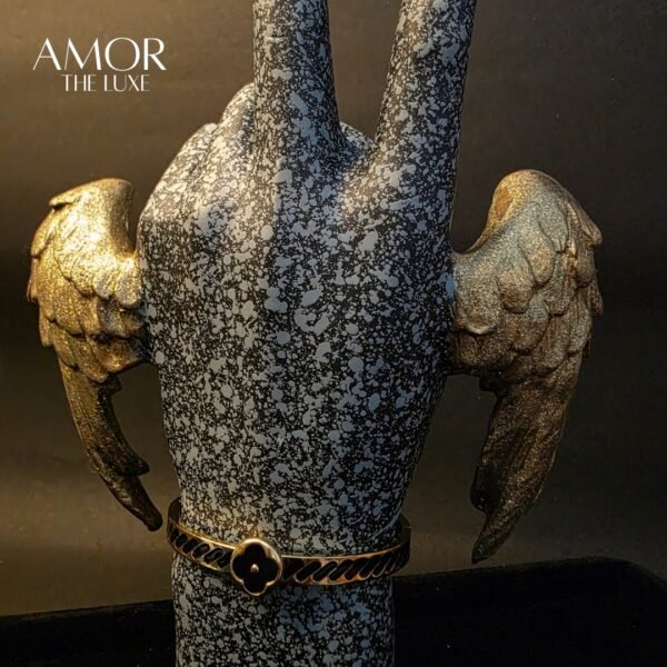 Black and Gold Bracelet