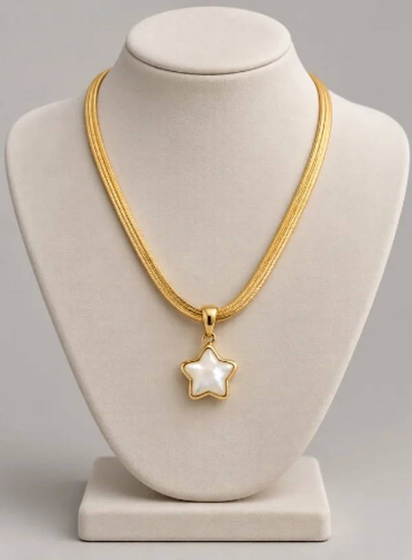 Mother of Pearl Star Chain