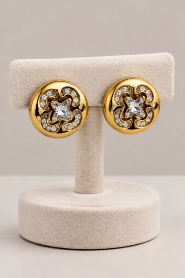 Floral Stud Earrings