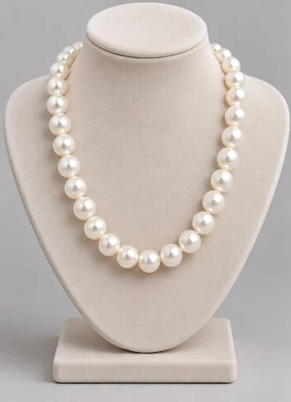 Classic Graduated Pearl Strand Necklace